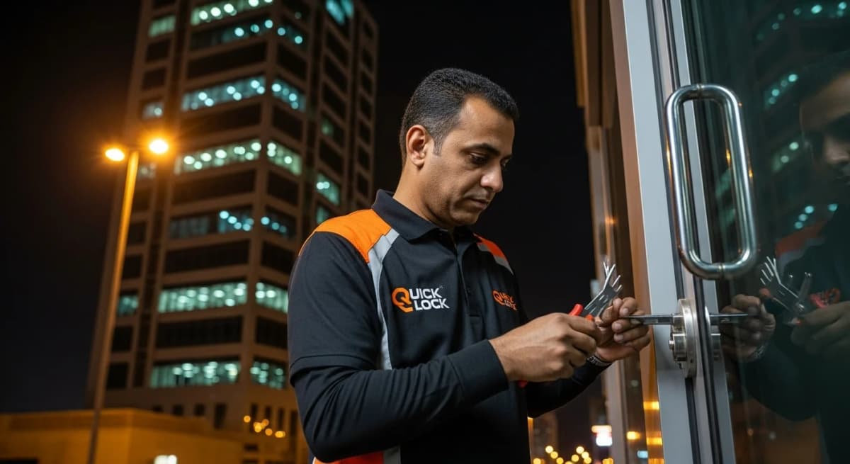 commercial locksmith services in al majaz