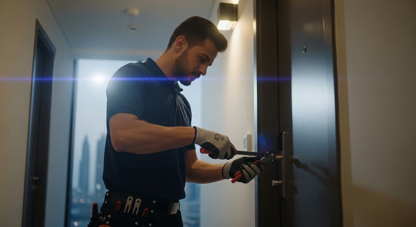 Emergency residential locksmith service in Dubai